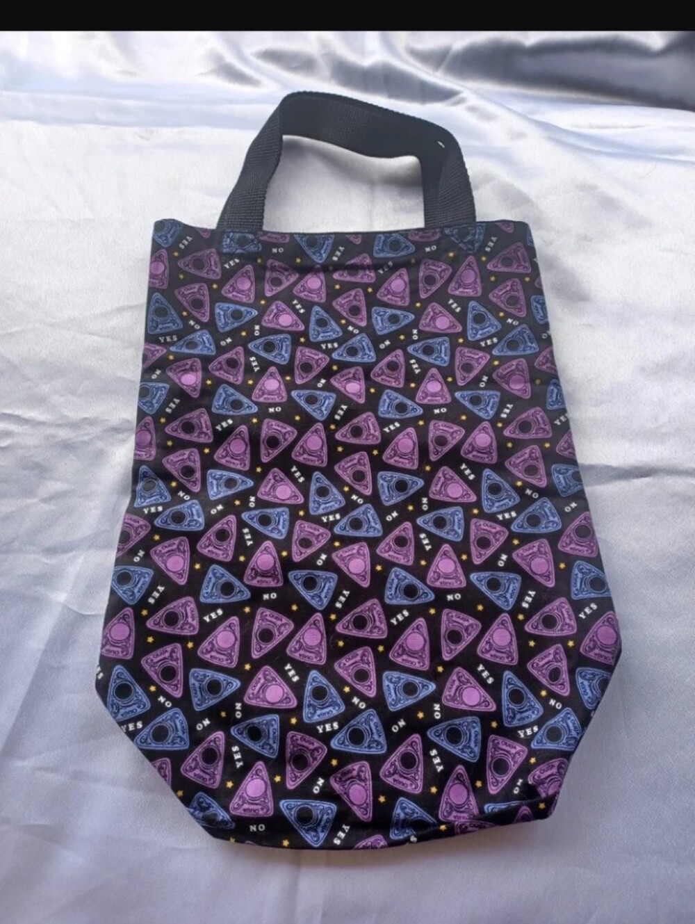 Black Ouija Mini Tote Bag